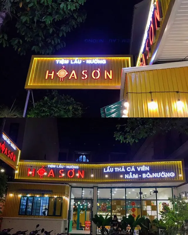 Tiệm lẩu nướng Hỏa Sơn