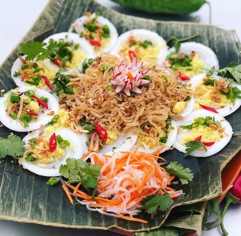 Bánh bèo bì chợ Búng