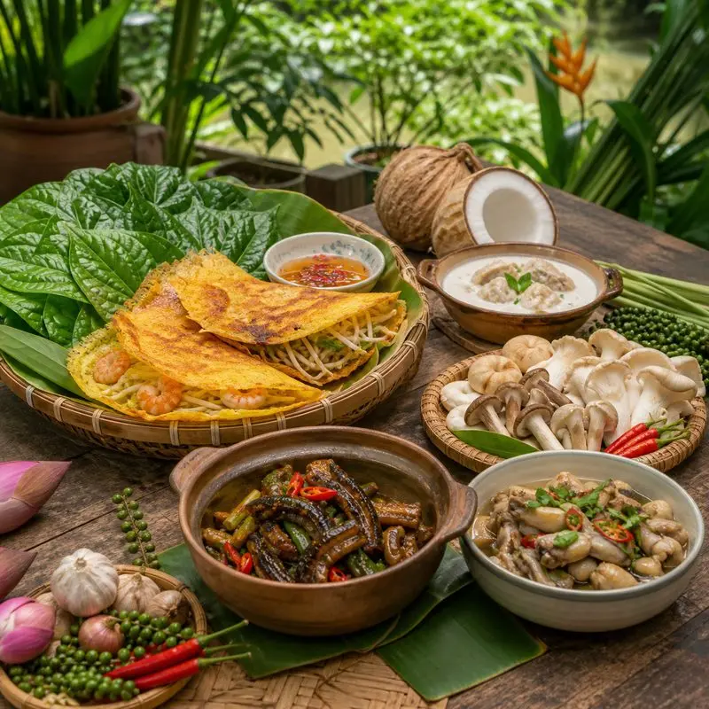 Lá cách trong ẩm thực Bến Tre qua 5 món dân dã