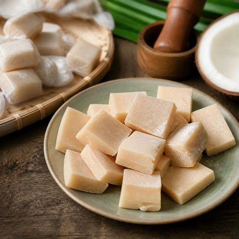 Kẹo dừa Bến Tre cô Hai Tỏ