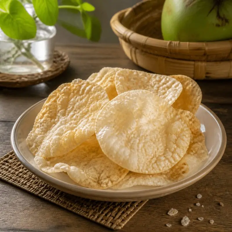 Bánh phồng sữa Bến Tre