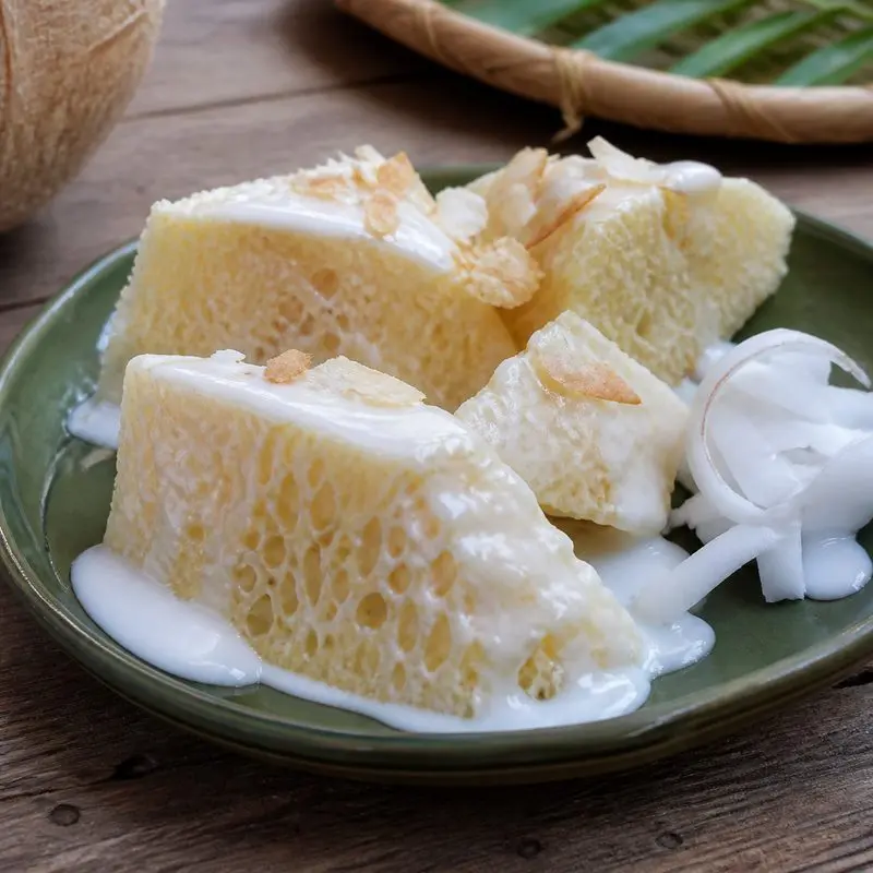 Bánh bò nước cốt dừa