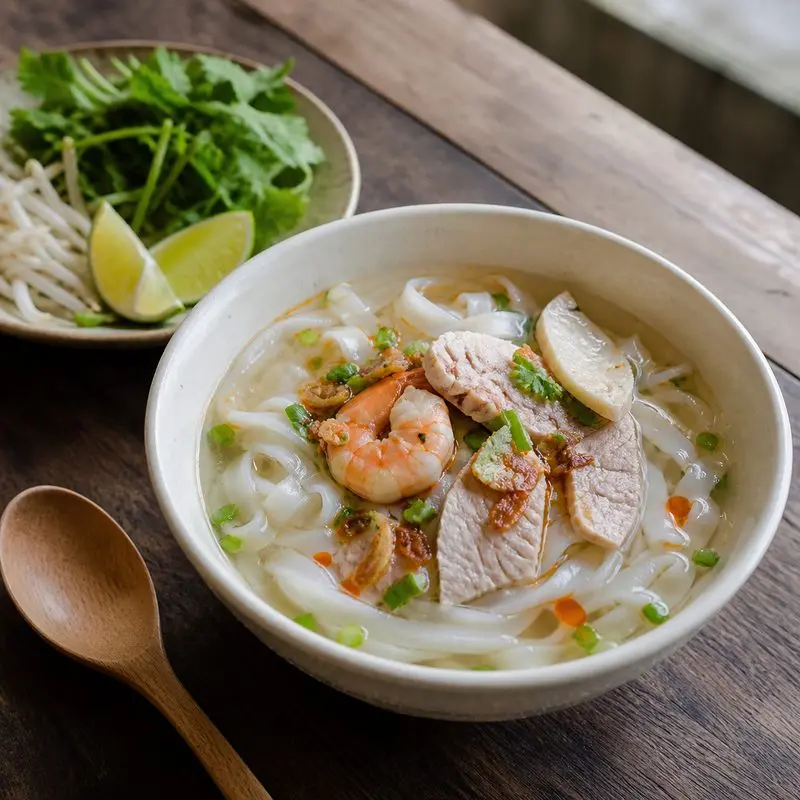 Bánh canh bột xắt