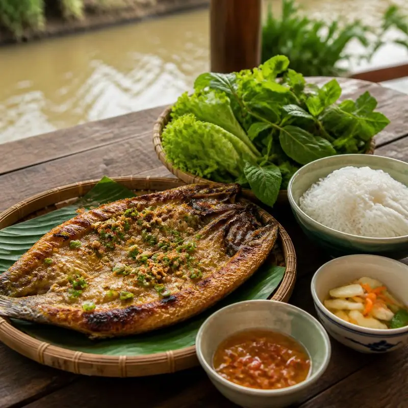 Nhà hàng nổi Bến Tre