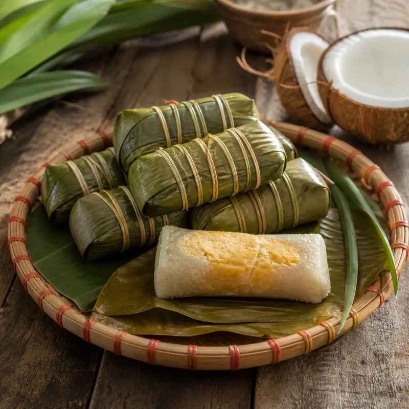 Khám phá bánh lá dừa Bến Tre dẻo béo và hai nơi tìm mua