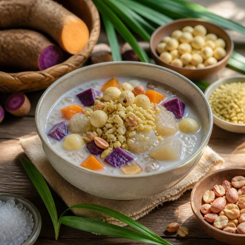Khám phá chè thưng béo thơm của xứ dừa Bến Tre