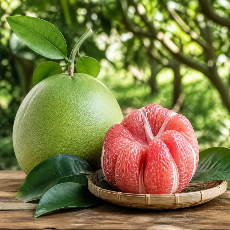 Khám phá bưởi da xanh Bến Tre từ vườn đến bàn ăn