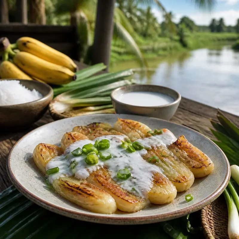 Chuối đập Bến Tre, món quà quê thơm béo từ xứ dừa