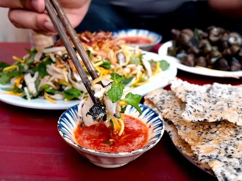 Gỏi ốc giác