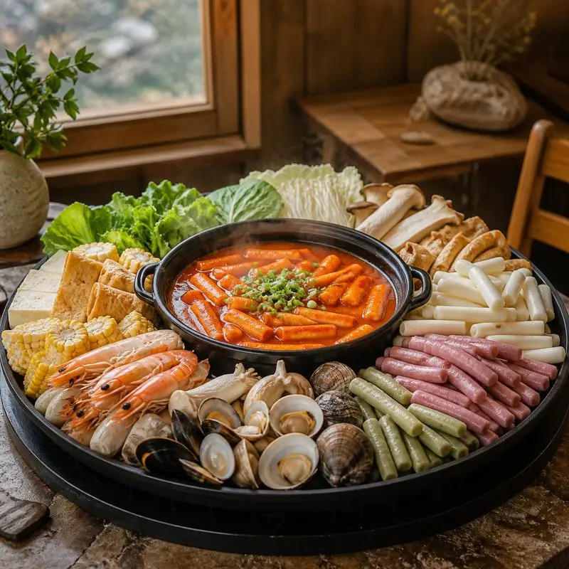 Buffet Dookki Đà Lạt: kinh nghiệm ăn lẩu tokbokki Hàn Quốc