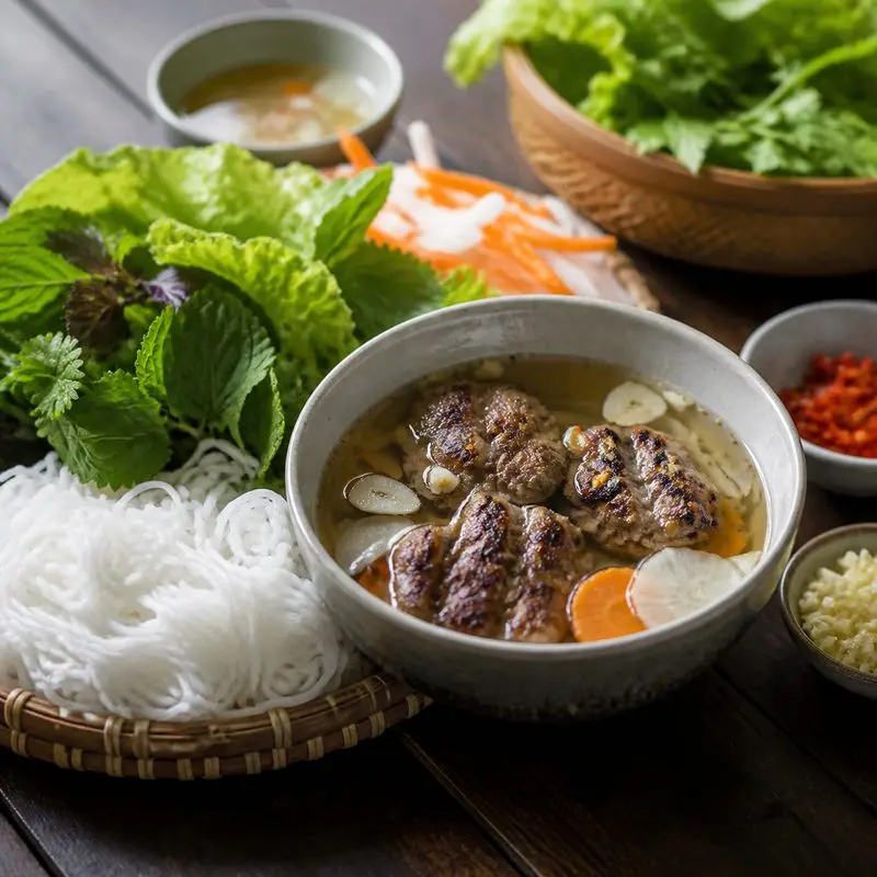 Bún chả Hà Nội Phong Thái