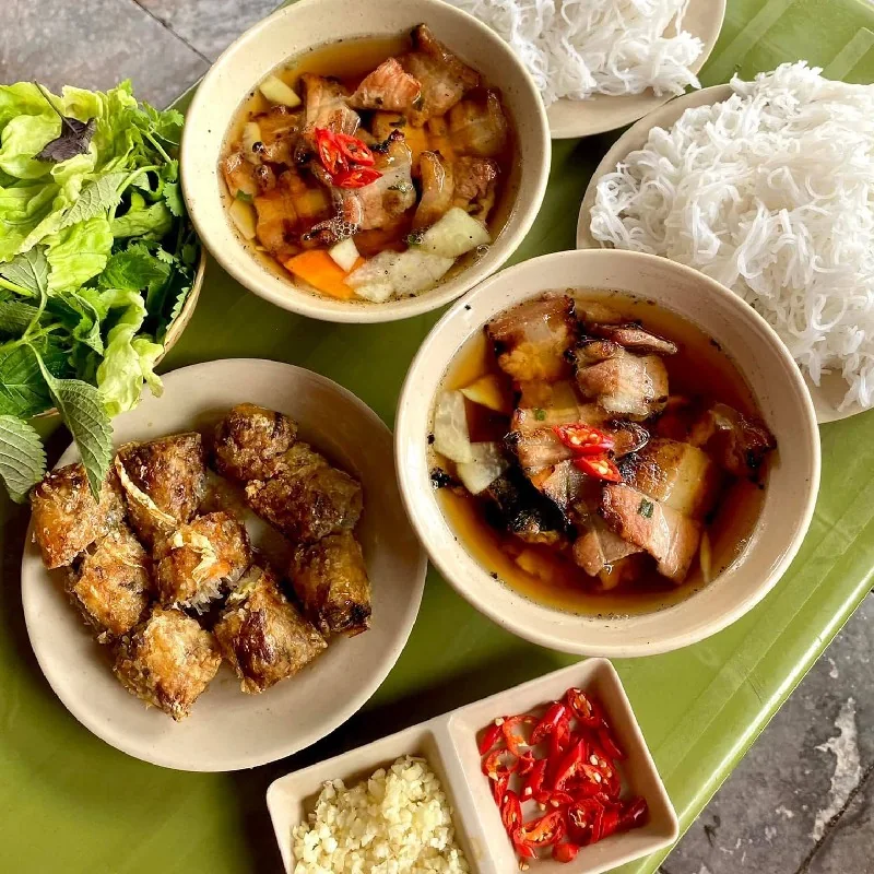 Bún chả Que Tre