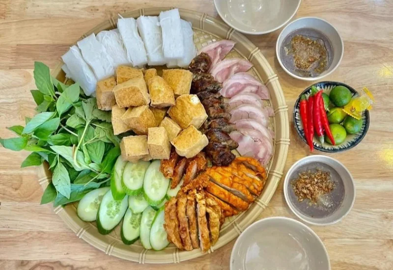 Quán bún đậu 96 Tam Bạc