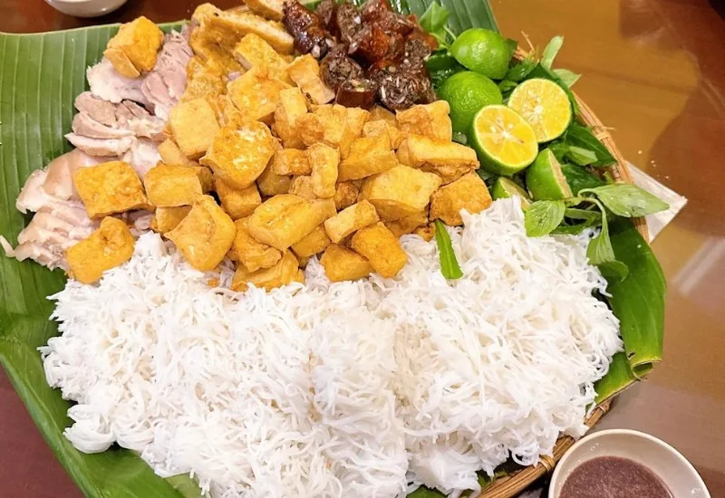 Bún đậu Bảo Chi