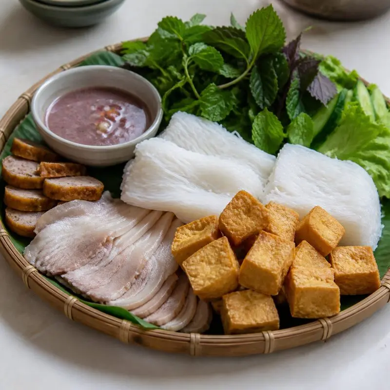 Bún đậu Cô Cô