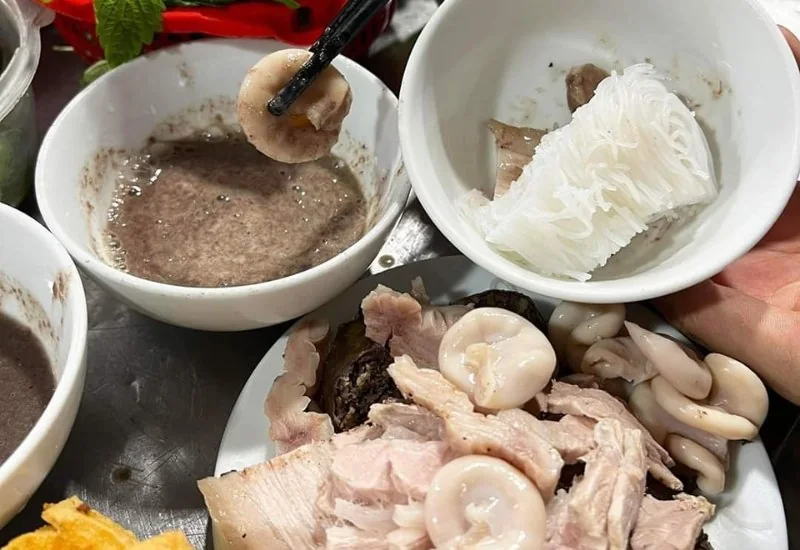 Bún đậu cô Thu