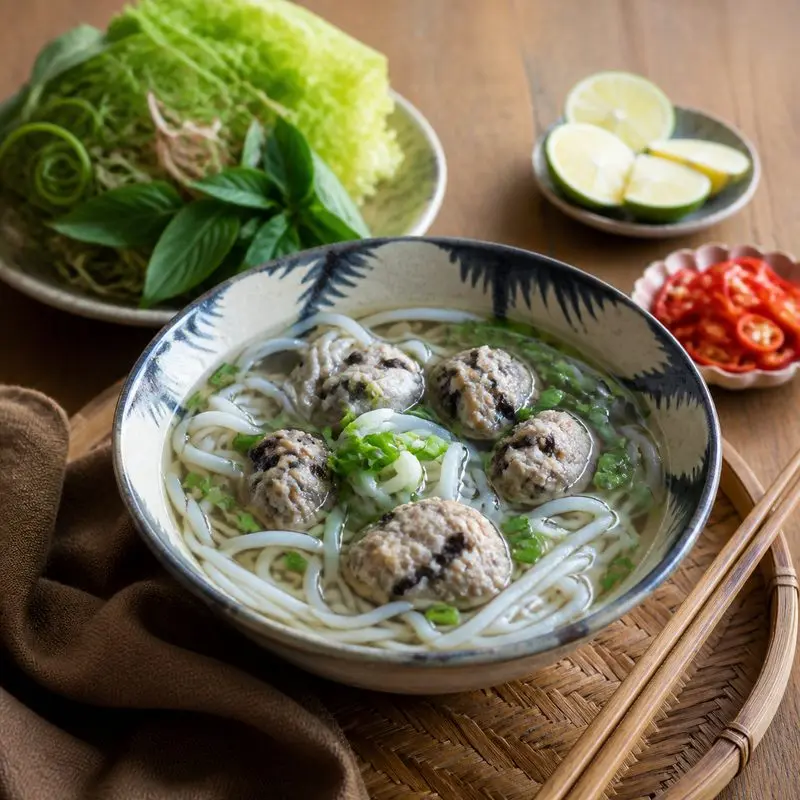 Bún mọc Ngân