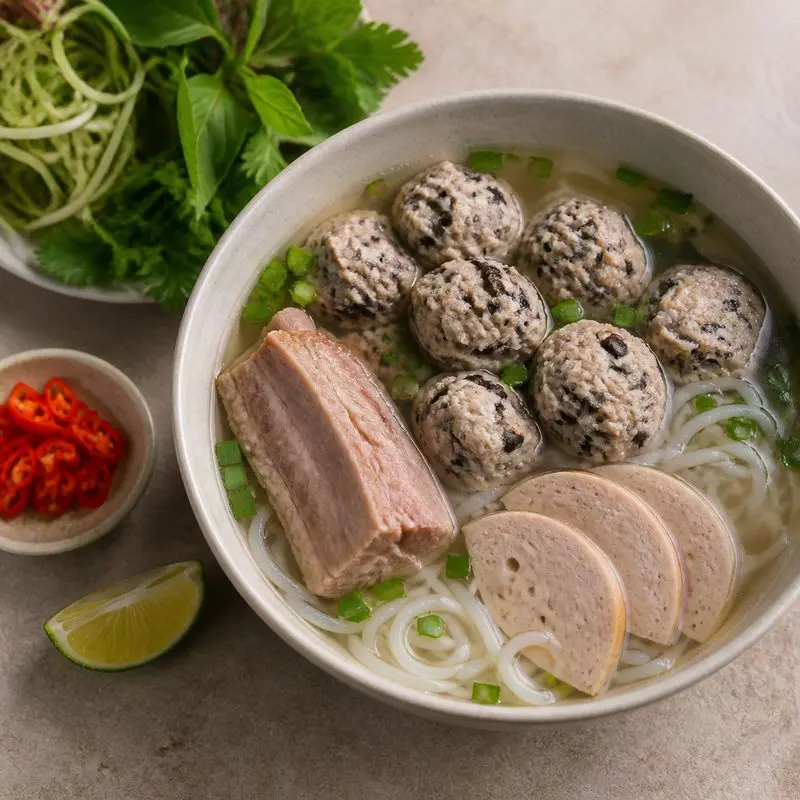 Bún mọc Sáu Trọng - Trần Quốc Toản