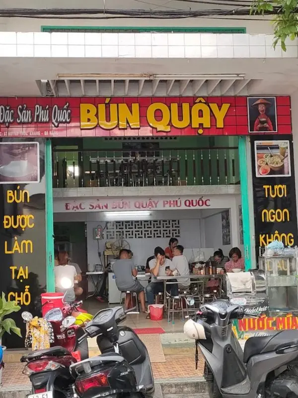 Bún quậy Út Nhi
