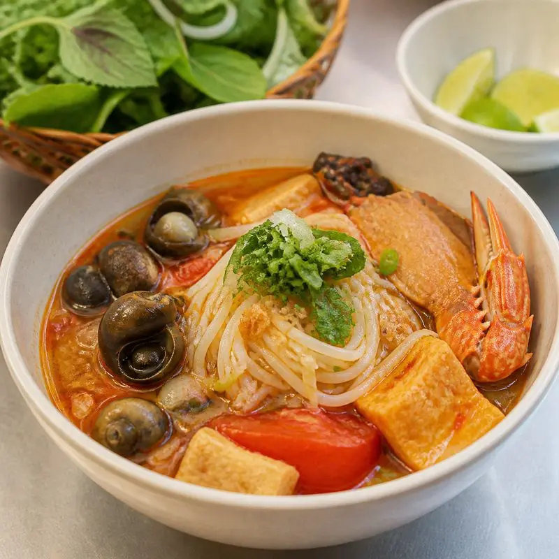 Bún riêu cua, ốc Cô Ngọc