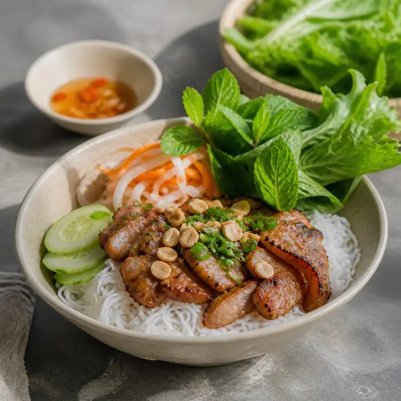 Bún thịt nướng Liên
