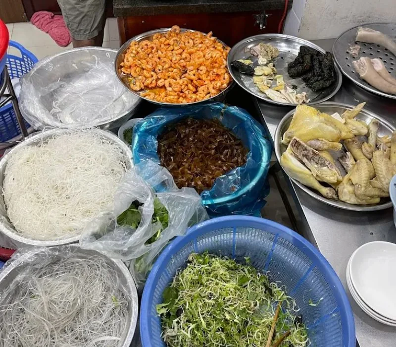 Bún tôm và bánh đa cua 80 Trần Quang Khải