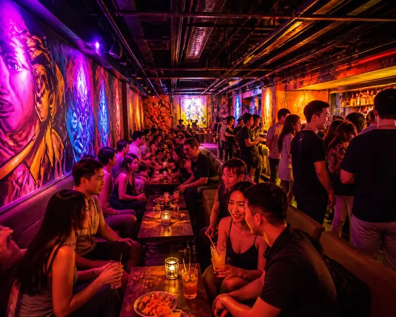 Khám phá OM Beer Cà Mau: Không gian neon cá tính cho buổi tụ họp cuối tuần