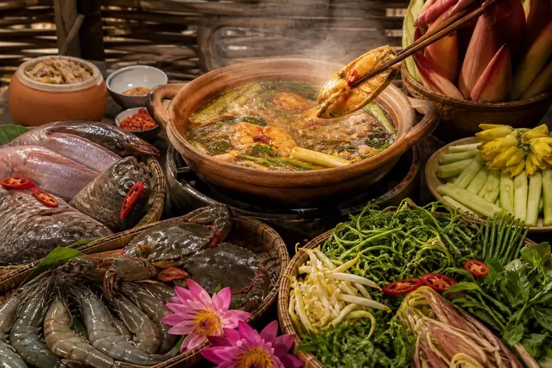 Lẩu mắm U Minh: Nồi lẩu đậm vị làm nên dấu ấn ẩm thực Cà Mau
