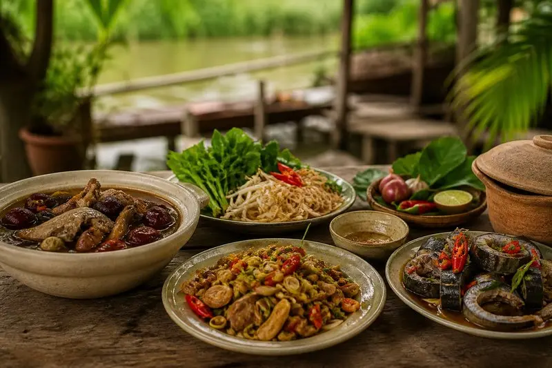 Đẻn Cà Mau và hai món dân dã đáng thử ở miền sông nước