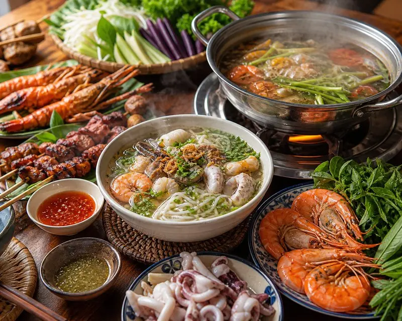 13 quán ăn Cà Mau đáng thử, từ món bình dân đến nhà hàng