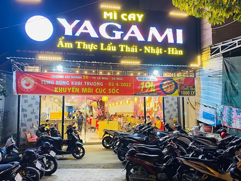 Quán Mì cay Yagami Cà Mau