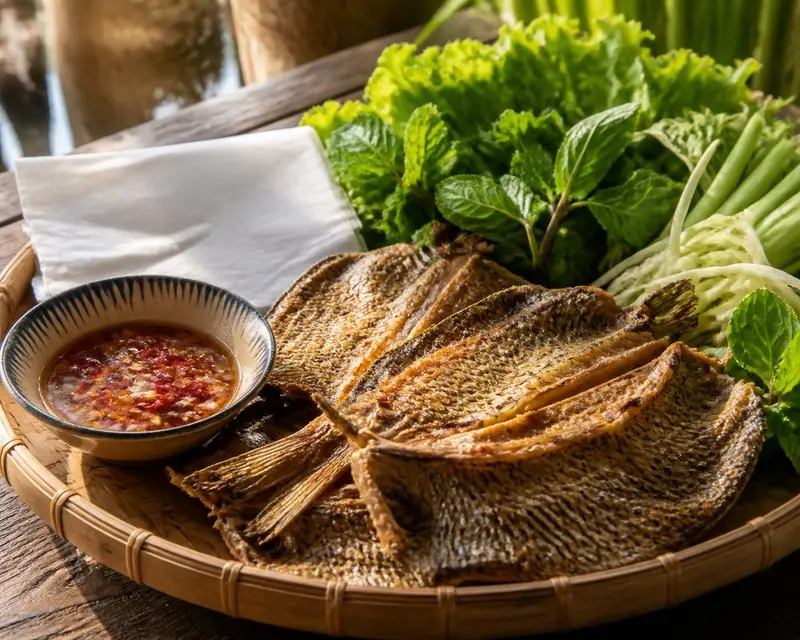 Khô cá sặc bổi U Minh: Vị đậm đà từ miền sông nước Cà Mau