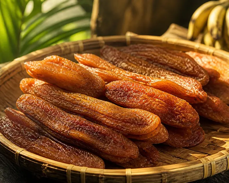 Chuối khô Cà Mau: Thức quà dẻo ngọt của miền cực Nam