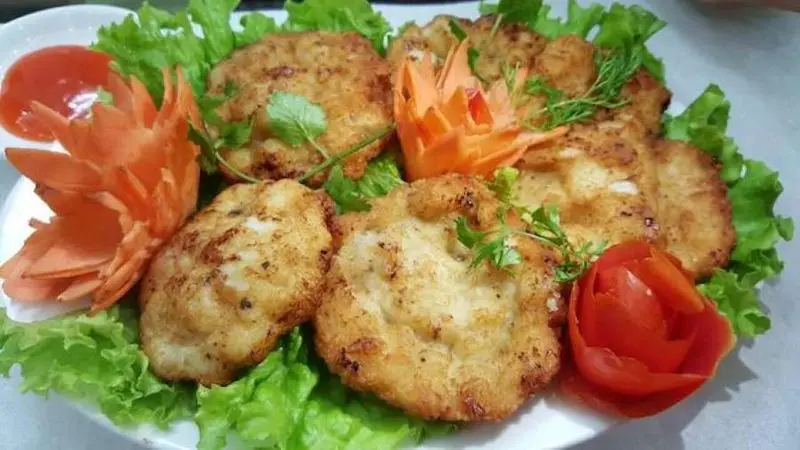 Chả trứng mực Đất Mũi – Nhà hàng Phố Xưa