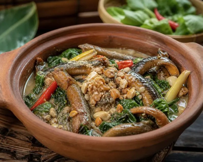 Lươn um lá nhàu Cà Mau: Vị quê đậm đà giữa miền sông nước