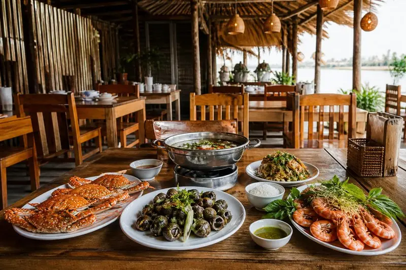 Review Hải sản Hải Yến: Quán ăn bình dân dành cho tín đồ hải sản Cà Mau