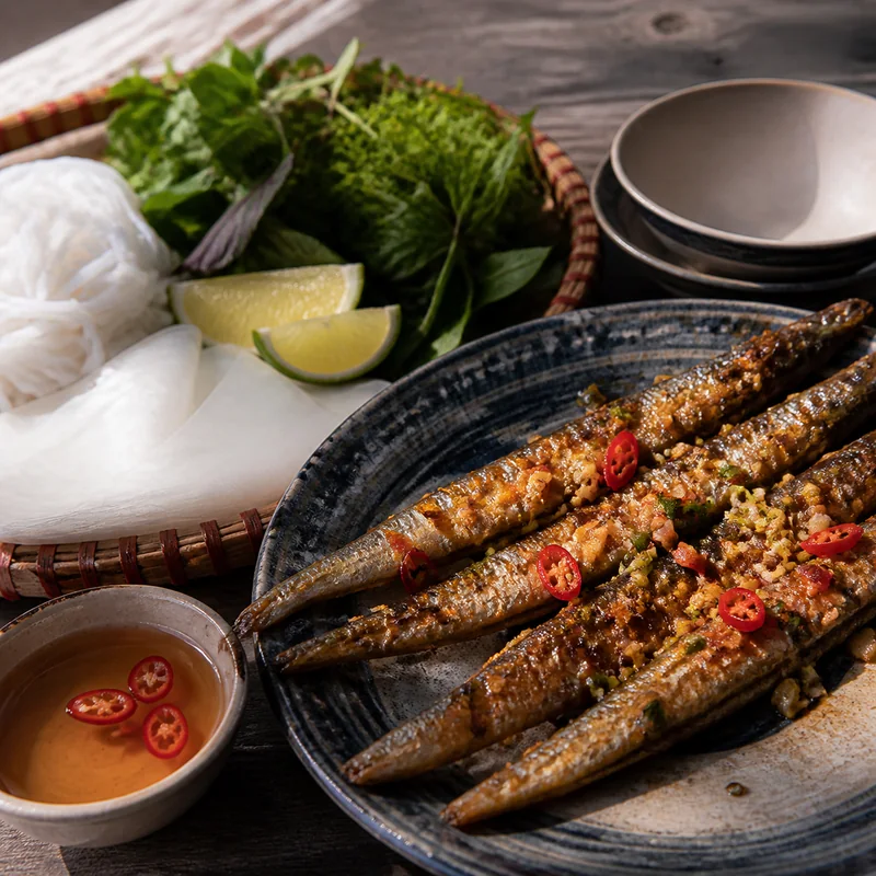 Cá sòng nướng