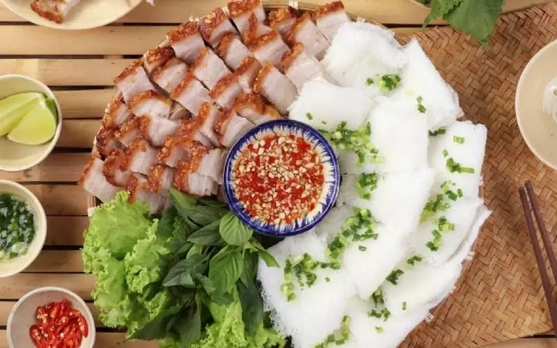 Bánh tằm bì Hồi Đó