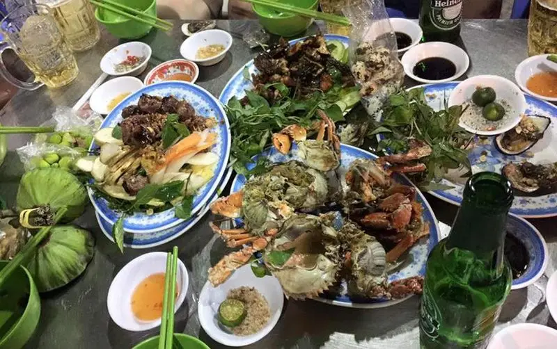 Hải sản Sông Hậu