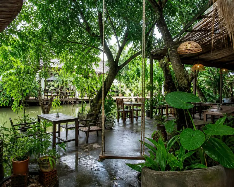 Cafe Họa Mi Cần Thơ: Góc vườn xanh cho buổi hẹn thư thả