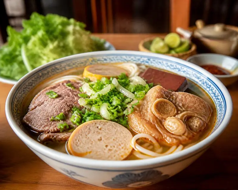 Bún bò Huế Huỳnh Châu: quán lâu năm đáng thử giữa lòng Cần Thơ