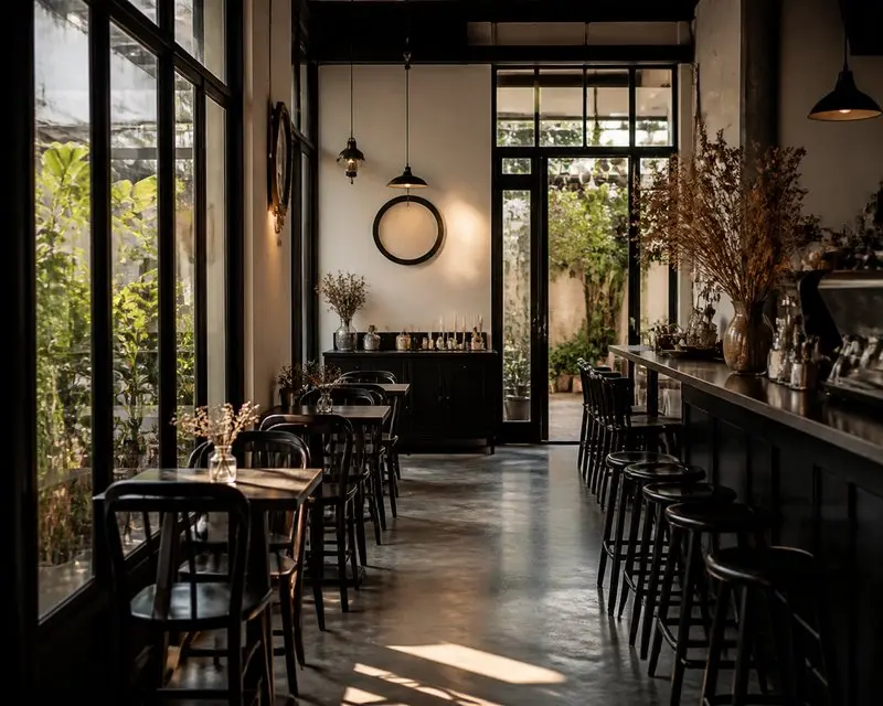 36 Coffee Studio: Góc cà phê đen trắng yên bình bên rạch Tham Tướng