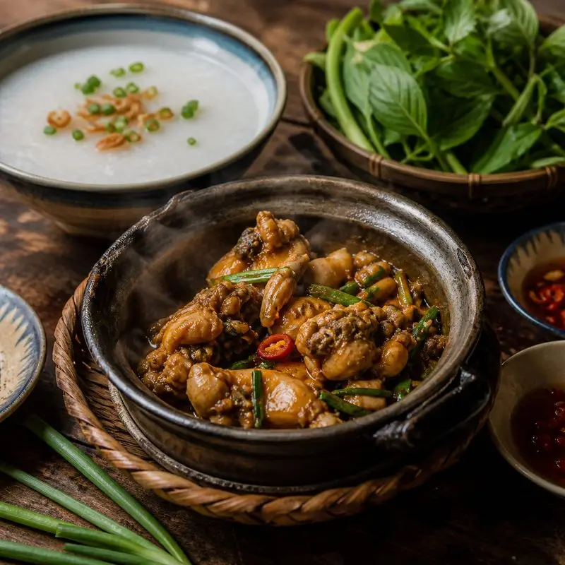 Cháo Ếch Singapore Lửa - CN2