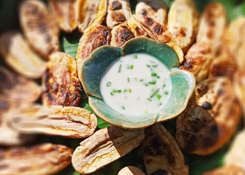 Chuối đập nước cốt dừa