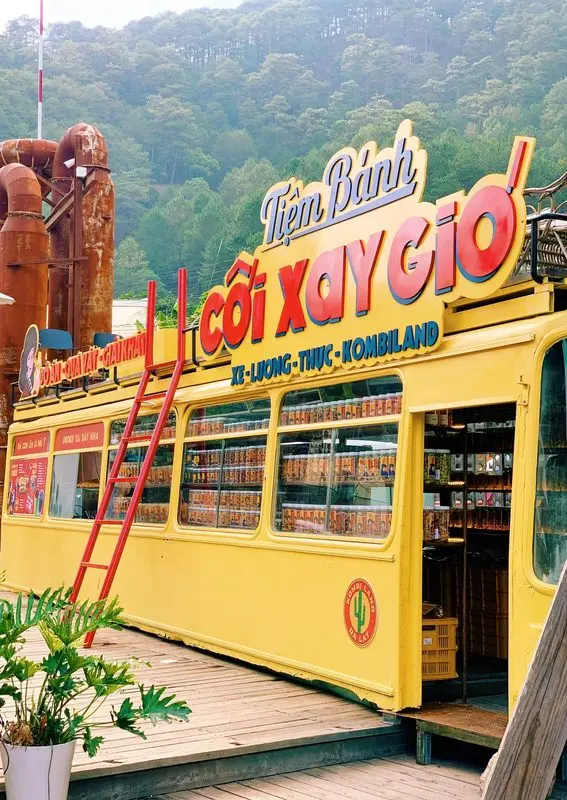 Xe lương thực Cối Xay Gió tại Kombi Land