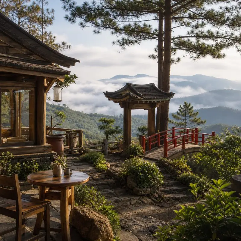 Cổng trời Đà Lạt – Di Linh View: quán cà phê giữa mây núi
