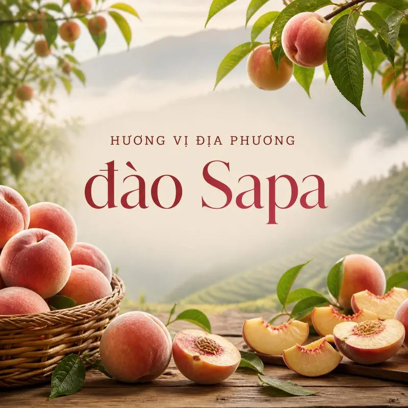 Đào Sapa: mùa quả ngọt từ vùng cao Tây Bắc
