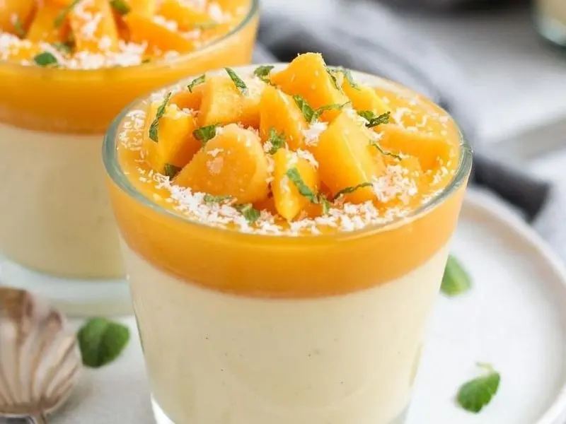 Panna cotta xoài