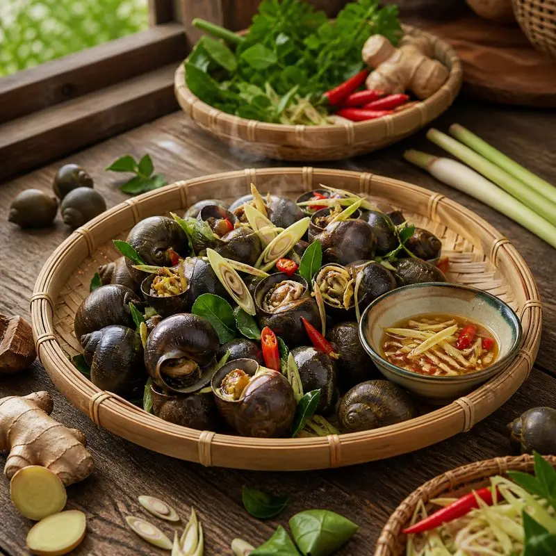 Khám phá ốc gác bếp, món ngon dân dã của Đồng Tháp