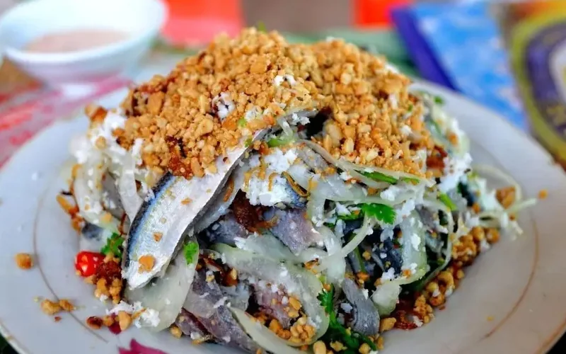 Gỏi cá trích